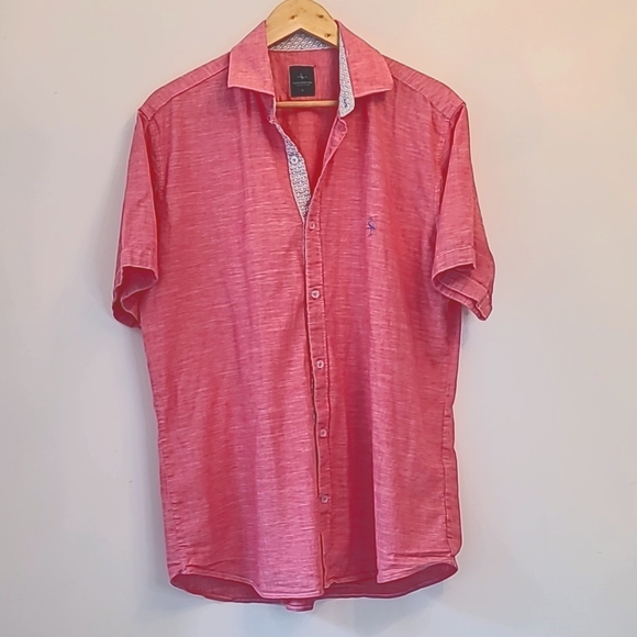 Tailor Byrd Collection Cotton Short Sleeve Shirt - Picture 1 of 5